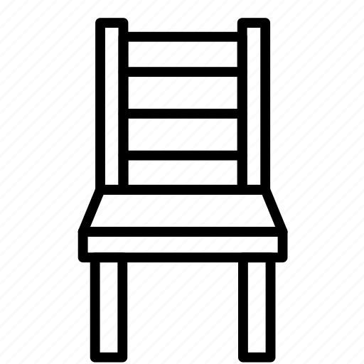 Chair, stool, sitting, furniture, and, household icon - Download on Iconfinder
