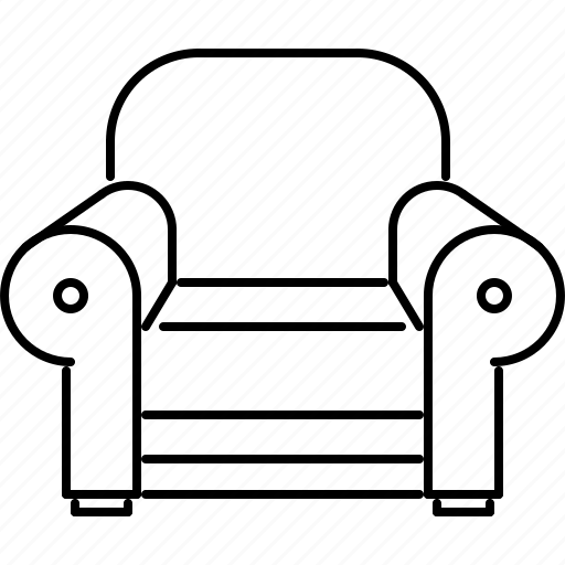 Armchair, decoration, furniture, home, house icon - Download on Iconfinder