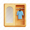 wardrobe, cupboard, cabinet, household, fashion, hanger, home, furniture, clothes 