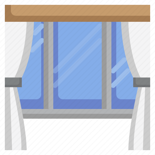 Window, furniture, home, room, interior icon - Download on Iconfinder
