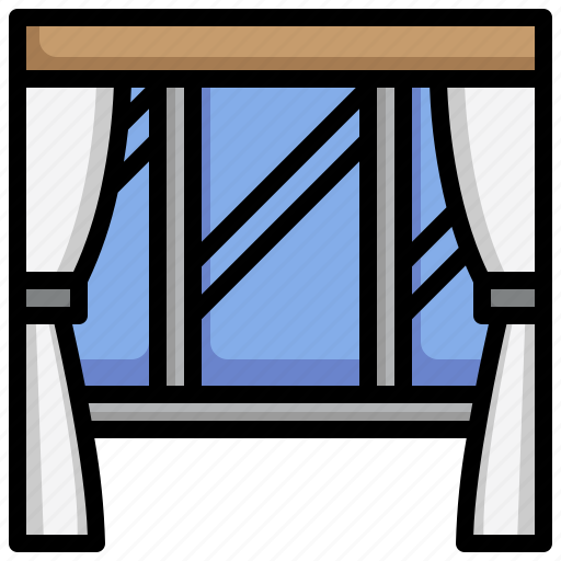 Window, furniture, home, room, interior icon - Download on Iconfinder