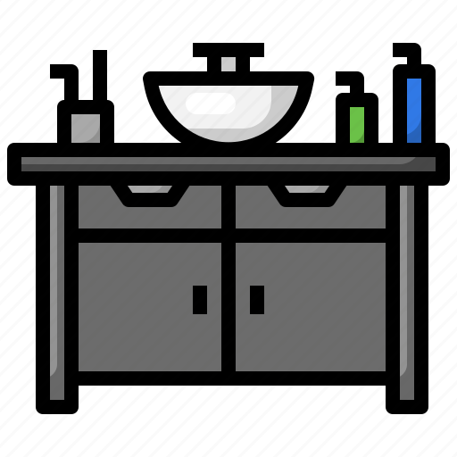Sink, home, furniture, basin, wash, cleaning icon - Download on Iconfinder