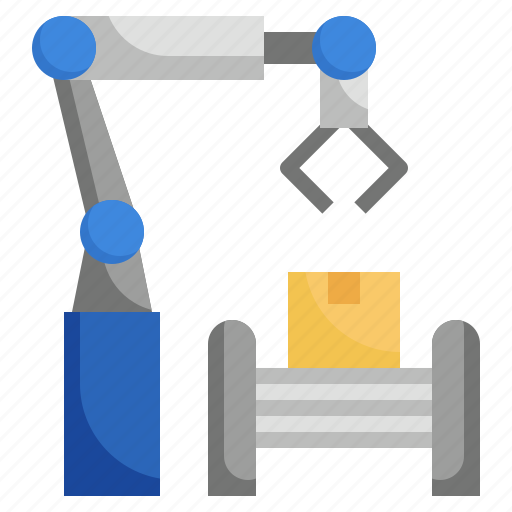 Automated, robotic, arm, robot, automation, manufacture icon - Download on Iconfinder