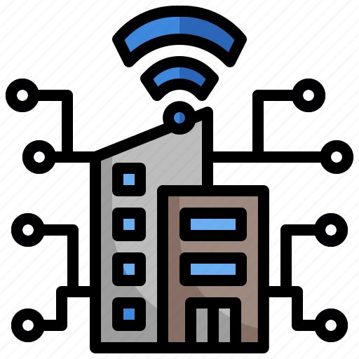 Smart, city, technologies, architecture, earth, grid, network icon - Download on Iconfinder