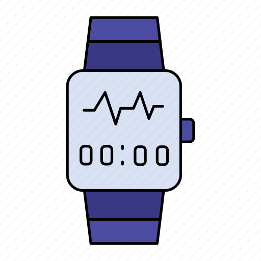 Hand watch, smart, stopwatch, time, timer, watch, smart watch icon - Download on Iconfinder