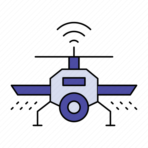 Drone, modern, networking, robot, technology, wireless icon - Download on Iconfinder