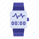 hand watch, smart, stopwatch, time, timer, watch