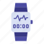 hand watch, smart, stopwatch, time, timer, watch 