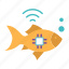 chipset, connection, fish, network, processor, seafood, wireless 