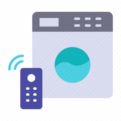 Future, laundry, machine, smart, washing, wireless icon - Download on Iconfinder