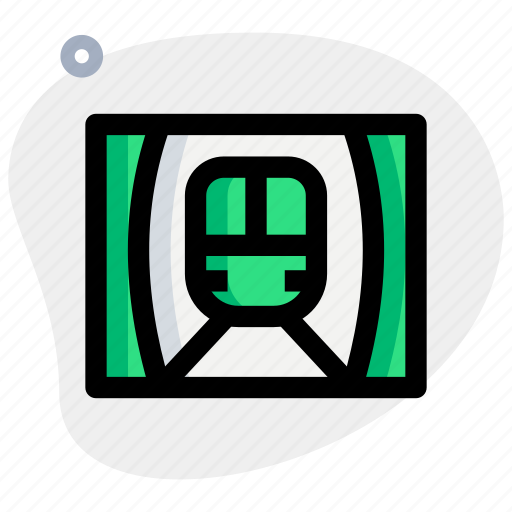 Subway, train, transport icon - Download on Iconfinder