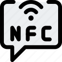 chat, nfc, message