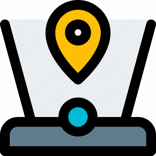 Location, hologram icon - Download on Iconfinder