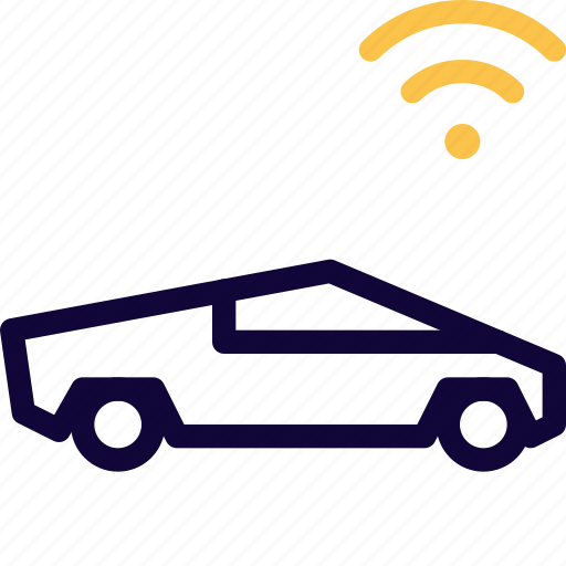 Cybertruck, wireless, wifi, connection, signal icon - Download on Iconfinder