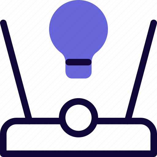Lamp, hologram, bulb, idea, innovation icon - Download on Iconfinder