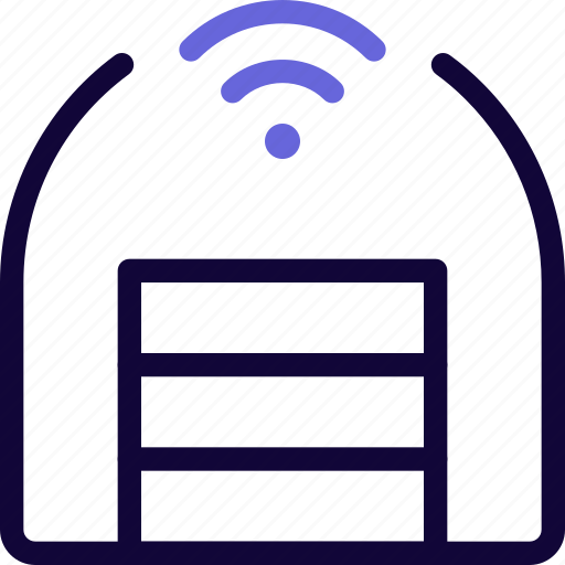 Warehouse, wireless, wifi, connection icon - Download on Iconfinder