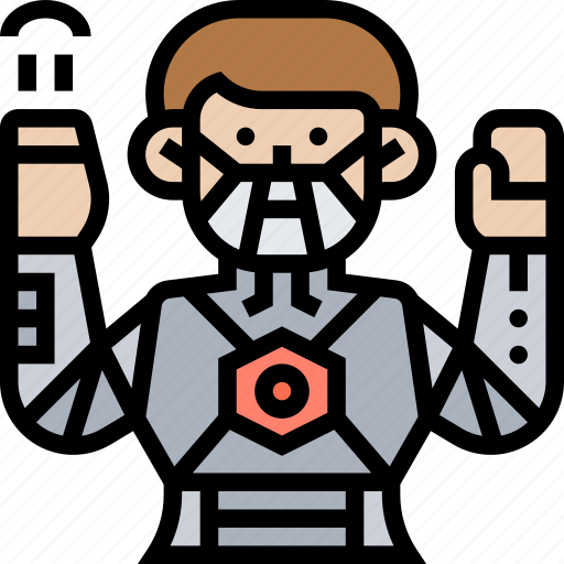 Iron, man, suit, robot, technology icon - Download on Iconfinder