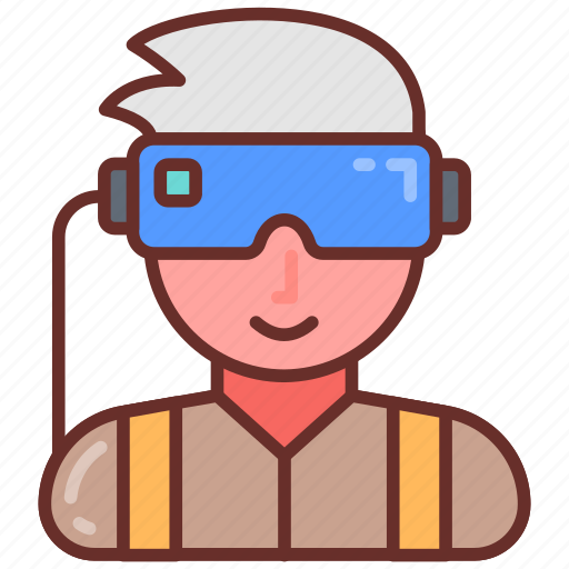 Virtual, reality, technology, vr, glasses, 3d icon - Download on Iconfinder