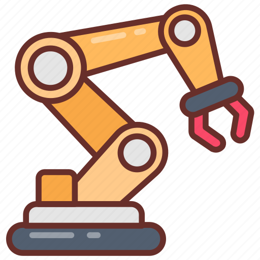 2, robotic, arm, mechanical, ai, machine, industrial icon - Download on Iconfinder