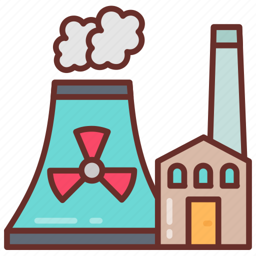 Fusion, energy, mill, plant, power, house icon - Download on Iconfinder