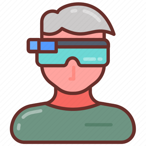 Ar, contact, lenses, glasses icon - Download on Iconfinder