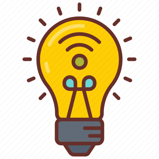 Smart, lighting, iot, home, automation, wireless, connectivity icon - Download on Iconfinder
