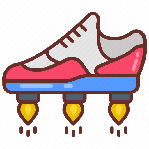 Flying, shoes, artificial, intelligence, ai, rocket, boot icon - Download on Iconfinder
