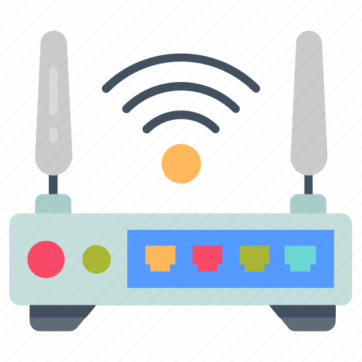 Internet, of, things, iot, wifi, modem, connectivity icon - Download on Iconfinder