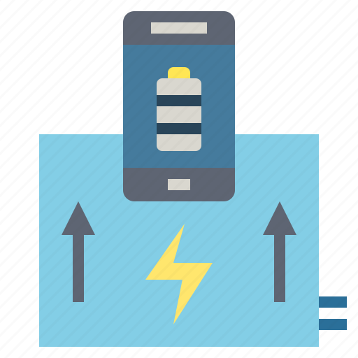 Battery, charge, energy, smartphone, wireless icon - Download on Iconfinder