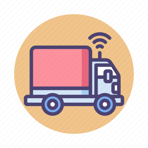 Autonomous, truck, lorry icon - Download on Iconfinder