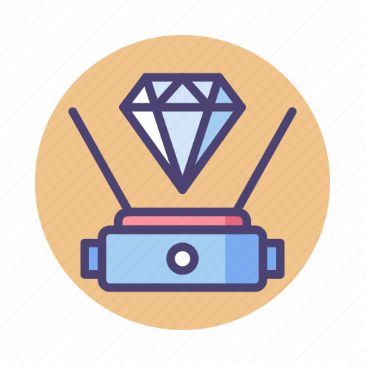 Hologram, projection, holographic, projector icon - Download on Iconfinder