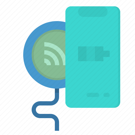 Bluetoot, charging, smartphone, touch, wireless icon - Download on Iconfinder