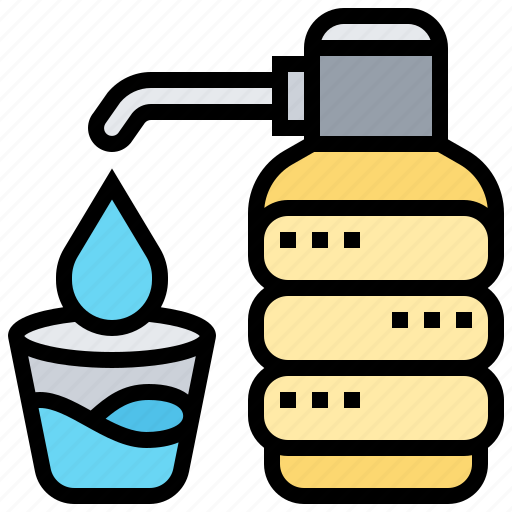 Dispenser, electric, kitchen, purifier, water icon - Download on Iconfinder