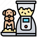 automatic, dog, feeder, machine, pet