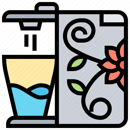 Dispenser, mineral, refreshment, smart, water icon - Download on Iconfinder