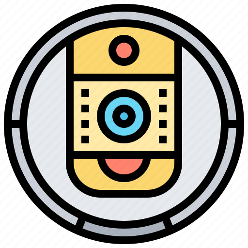 Automatic, cleaning, floor, robot, vacuum icon - Download on Iconfinder