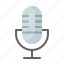 microphone, recording, record, voice, podcast 