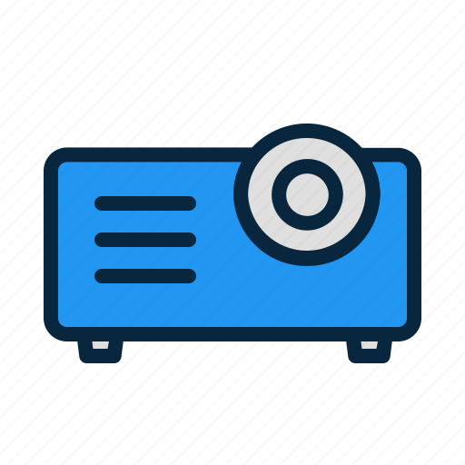 Electronics, gadget, presentation, projector icon - Download on Iconfinder