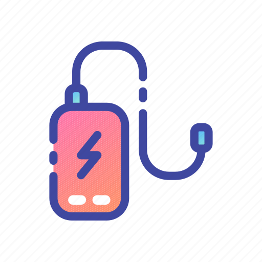 Bank, battery, charger, gadget, phone, portable, power icon - Download on Iconfinder