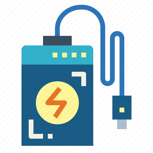 Bank, battery, electronics, power, recharge icon - Download on Iconfinder