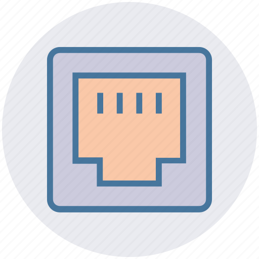 Cable, connection, ethernet, internet, port, telephone icon - Download on Iconfinder