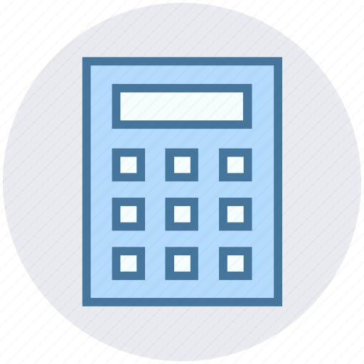 Calculation, calculator, gadget, math, numbers icon - Download on Iconfinder
