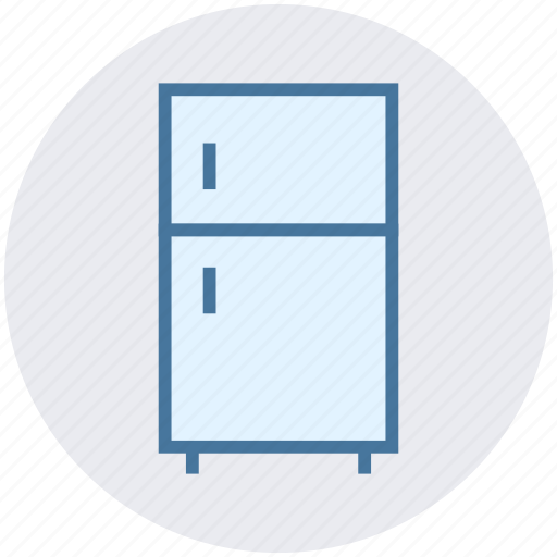 Freezer, fridge, fridge with freezer, frost, kitchen, refrigerator icon - Download on Iconfinder