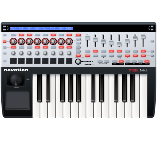 Controler, keyboard, midi, music, novation, sl mk2 icon - Free download