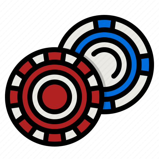 Chips, casino, bet, poker, gambling icon - Download on Iconfinder