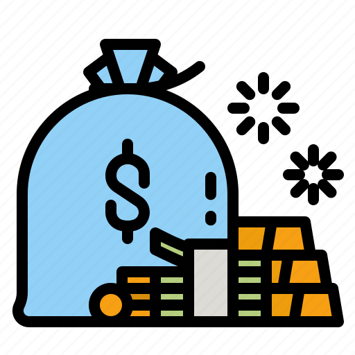 Money, coin, bills, dollar, bag icon - Download on Iconfinder