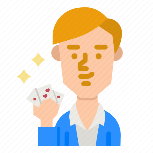 Gambler, bet, gambling, casino, avatar icon - Download on Iconfinder