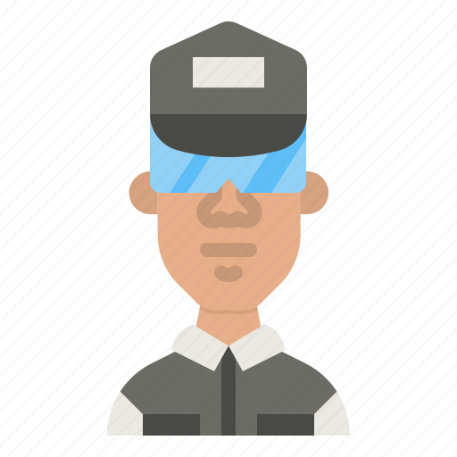 Guard, businessman, avatar, glasses, security icon - Download on Iconfinder