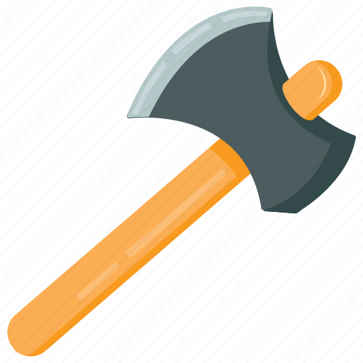 Axe, axe tool, axe weapon, blade, woodcutting icon - Download on Iconfinder