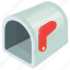 cartoon mailbox, empty mailbox, letterbox, mailbox, residential mailbox 